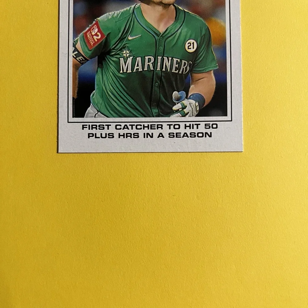 2026‎ Topps Heritage Record Breaker Cal Raleigh #231 Mariners Insert